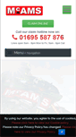 Mobile Screenshot of mc-ams.co.uk